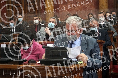 Continuation of the First Session of the First Regular Session of the National Assembly of the Republic of Serbia in 2021.Nastavak Prve sednice Prvog redovnog zasedanja Narodne skupstine Republike Srbije u 2021. godini.