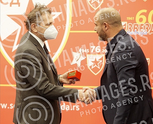 The Red Star Sports Association celebrated its 76th birthday and declared it the best in 2020. Sportsko drustvo Crvena zvezda obelezilo je 76. rodjendan i proglasilo najbolje u 2020. godini.