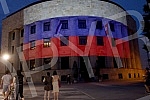 Tonight, the Palace of the Republic in Banja Luka is illuminated with the colors of the Russian flag on the occasion of the national holiday - Russia Day.Palata Republike u Banjaluci veceras je osvetljena bojama ruske zastave povodom nacionalnog pr