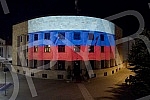 Tonight, the Palace of the Republic in Banja Luka is illuminated with the colors of the Russian flag on the occasion of the national holiday - Russia Day.Palata Republike u Banjaluci veceras je osvetljena bojama ruske zastave povodom nacionalnog pr