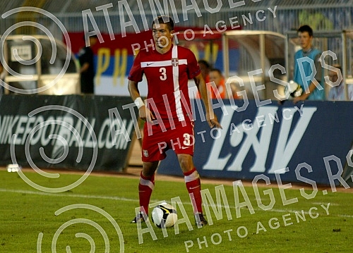 Friendly football match held on stadium Partizan between Serbia and Greece.Prijateljska fudbalska utakmica Srbija - Grcka odigrana na stadionu Partizana.