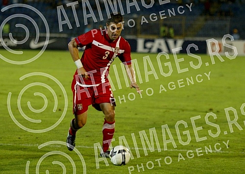 Friendly football match held on stadium Partizan between Serbia and Greece.Prijateljska fudbalska utakmica Srbija - Grcka odigrana na stadionu Partizana.