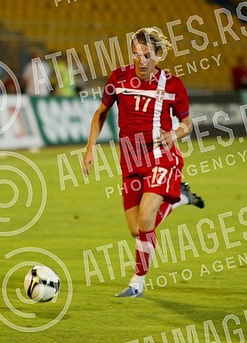 Friendly football match held on stadium Partizan between Serbia and Greece.Prijateljska fudbalska utakmica Srbija - Grcka odigrana na stadionu Partizana.