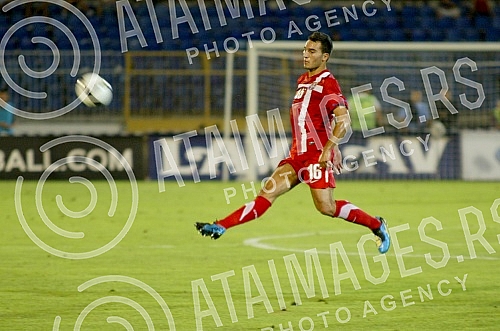 Friendly football match held on stadium Partizan between Serbia and Greece.Prijateljska fudbalska utakmica Srbija - Grcka odigrana na stadionu Partizana.