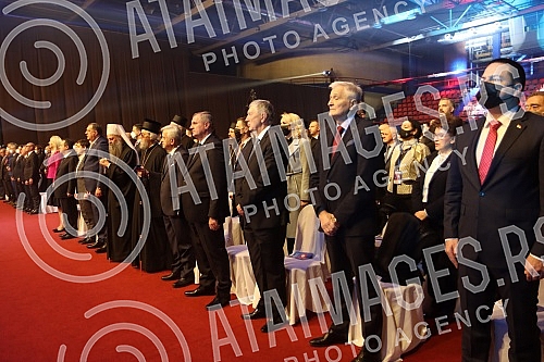The ceremonial academy marking the Day of the Republika Srpska was held in the Borik Sports Hall in Banja Luka.Svecana akademija povodom obelezavanja Dana Republike Srpske odrzana je u Sportskoj dvorani Borik u Banjaluci. 