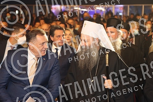 The ceremonial academy marking the Day of the Republika Srpska was held in the Borik Sports Hall in Banja Luka.Svecana akademija povodom obelezavanja Dana Republike Srpske odrzana je u Sportskoj dvorani Borik u Banjaluci. 