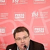 Catena mundi organized a press conference to discuss the imposition of sanctions on Russia.Catena mundi je organizovala konferenciju za medije na kojoj je bilo reci uvodjenju sankcija Rusiji.