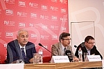Catena mundi organized a press conference to discuss the imposition of sanctions on Russia.Catena mundi je organizovala konferenciju za medije na kojoj je bilo reci uvodjenju sankcija Rusiji.