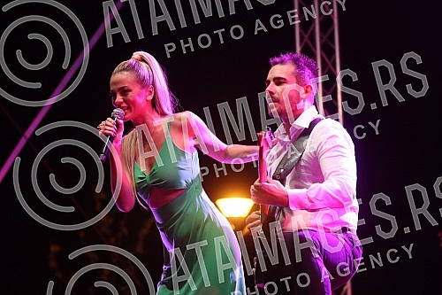 Concert on the occasion of the Day and celebration of the municipality of Celinac on the Square in front of the Municipality.Koncert povodom Dana i slave opstine Celinac na Trgu ispred Opstine. 