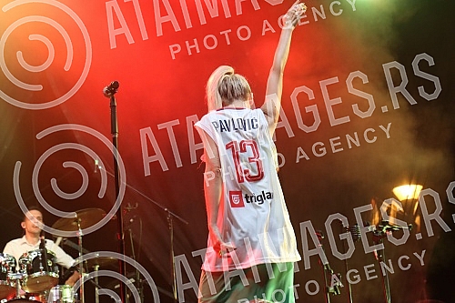 Concert on the occasion of the Day and celebration of the municipality of Celinac on the Square in front of the Municipality.Koncert povodom Dana i slave opstine Celinac na Trgu ispred Opstine. 