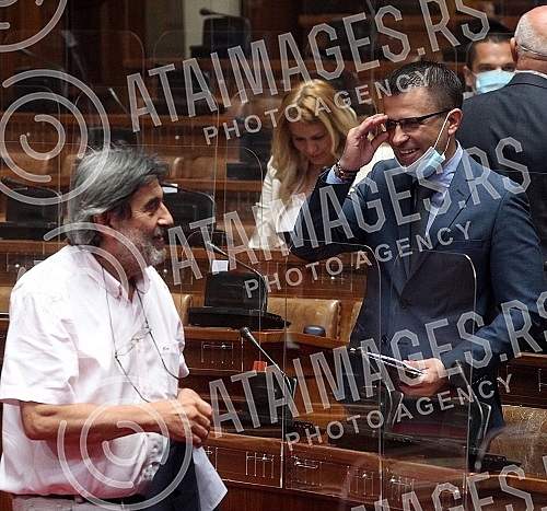 The fifth special session of the National Assembly of the Republic of Serbia, on whose agenda was the Report on the work of the Office for Kosovo and Metohija (in the period from May 2019 to June 2021) submitted by the Government and the Report on th