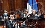 The fifth special session of the National Assembly of the Republic of Serbia, on whose agenda was the Report on the work of the Office for Kosovo and Metohija (in the period from May 2019 to June 2021) submitted by the Government and the Report on th