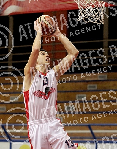 Utakmica sestog (6.) kola Kosarkaske lige Srbije (KLS) odigrana u Zelezniku izmedju KK FMP i KK Vojvodina Srbijagas.