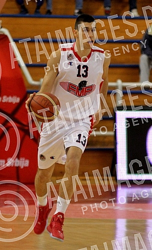 Utakmica sestog (6.) kola Kosarkaske lige Srbije (KLS) odigrana u Zelezniku izmedju KK FMP i KK Vojvodina Srbijagas.