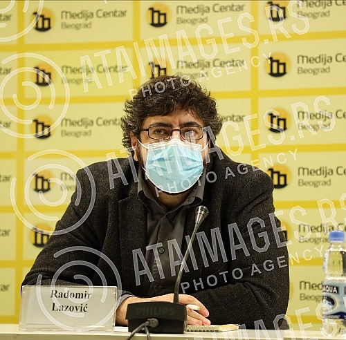 The Let's Not Drown Belgrade and Together for Serbia Movement organized a press conference at which a proposal for cooperation between opposition parties and organizations was presented, entitled 