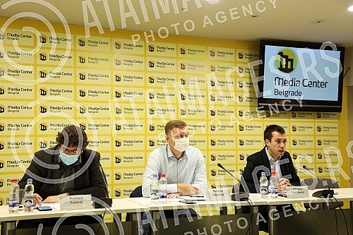 The Let's Not Drown Belgrade and Together for Serbia Movement organized a press conference at which a proposal for cooperation between opposition parties and organizations was presented, entitled 