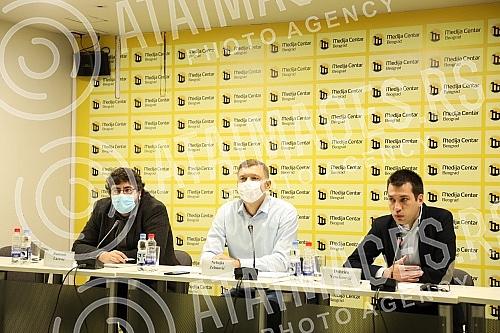 The Let's Not Drown Belgrade and Together for Serbia Movement organized a press conference at which a proposal for cooperation between opposition parties and organizations was presented, entitled 