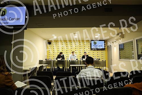 The Let's Not Drown Belgrade and Together for Serbia Movement organized a press conference at which a proposal for cooperation between opposition parties and organizations was presented, entitled 