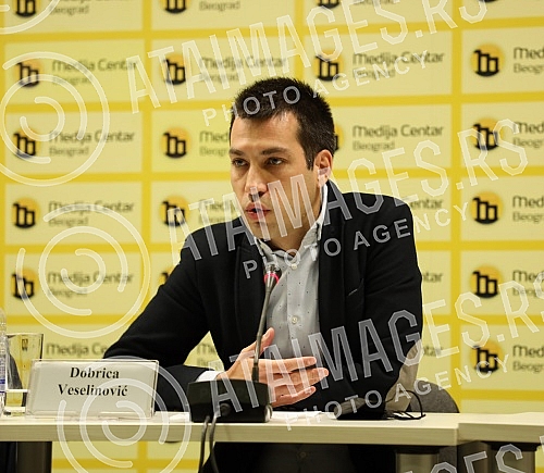 The Let's Not Drown Belgrade and Together for Serbia Movement organized a press conference at which a proposal for cooperation between opposition parties and organizations was presented, entitled 