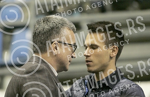 Prvo kolo Svetske grupe Dejvis kupa izmedju Srbije i Kazahstana odigrana u hali 