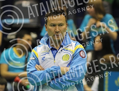 Prvo kolo Svetske grupe Dejvis kupa izmedju Srbije i Kazahstana odigrana u hali 