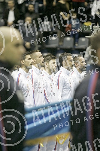 Prvo kolo Svetske grupe Dejvis kupa izmedju Srbije i Kazahstana odigrana u hali 