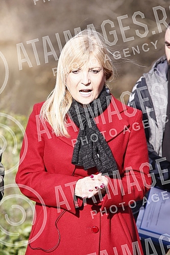 The press conference of the Democratic Party and the Eco-Pancevacki rit association was held on Pancevacki put, and the topic of the conference was the question of whether and to what extent the flora and fauna on the left bank of the Danube are enda