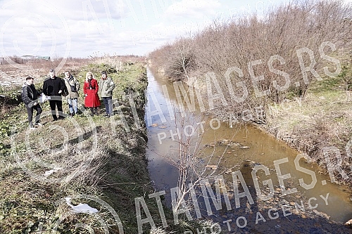 The press conference of the Democratic Party and the Eco-Pancevacki rit association was held on Pancevacki put, and the topic of the conference was the question of whether and to what extent the flora and fauna on the left bank of the Danube are enda