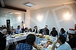 Mufti of Belgrade and military Mustafa Jusufspahich organized an iftar - an evening meal during the month of Ramadan, which ends the daily fast, for football players of the Islamic faith who play in the Serbian Super League.Muftija beogradski i voj