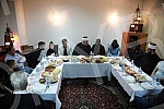 Mufti of Belgrade and military Mustafa Jusufspahich organized an iftar - an evening meal during the month of Ramadan, which ends the daily fast, for football players of the Islamic faith who play in the Serbian Super League.Muftija beogradski i voj
