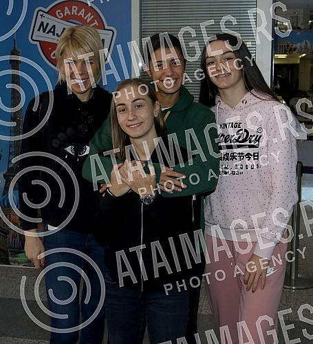 Serbia's Fed Cup team traveled to Luxembourg to compete in Group I of the Euro-African Zone 2020.Fed kup tim Srbije otputovao je u Luksemburg na takmicenje I grupe Evro-africke zone 2020. 