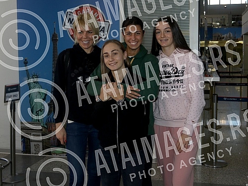 Serbia's Fed Cup team traveled to Luxembourg to compete in Group I of the Euro-African Zone 2020.Fed kup tim Srbije otputovao je u Luksemburg na takmicenje I grupe Evro-africke zone 2020. 