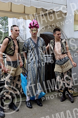 The first official press conference on the occasion of the continuation of the shooting of Slobodan Sijan's film 