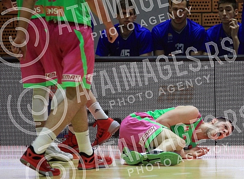 Second (2nd) match of semi-final of Regional ABA League between BC Mega Leks and BC Buducnost VOLI (Podgorica).Druga utakmica polufinalne serije Regionalne ABA Lige izmedju KK Mega Leks i KK Buducnost VOLI (Podgorica).  