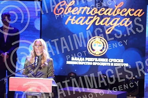 The Ministry of Education and Culture of the Republic of Srpska awarded the Saint Sava Award, which consists of the Saint Sava Charter and the cash prize, to this year's winners at a solemn event held at the Children's Theater of the Republic of Srps
