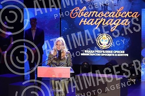 The Ministry of Education and Culture of the Republic of Srpska awarded the Saint Sava Award, which consists of the Saint Sava Charter and the cash prize, to this year's winners at a solemn event held at the Children's Theater of the Republic of Srps