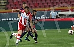 Football match of first round of Linglong football Super league Serbia between FK Crvena zvezda and FK Javor held on stadium 