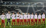 Play-off for Final Tournament, First leg for UEFA European Under-21 Championship between Serbia and Norway held on stadium of FK Partizan.Prva utakmica baraza za UEFA Prvenstvo evrope za igrace do 21 godine odigrana na stadionu Partizana izmedju Srb