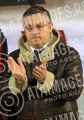 Play-off for Final Tournament, First leg for UEFA European Under-21 Championship between Serbia and Norway held on stadium of FK Partizan.Prva utakmica baraza za UEFA Prvenstvo evrope za igrace do 21 godine odigrana na stadionu Partizana izmedju Srb