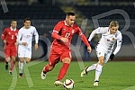 Play-off for Final Tournament, First leg for UEFA European Under-21 Championship between Serbia and Norway held on stadium of FK Partizan.Prva utakmica baraza za UEFA Prvenstvo evrope za igrace do 21 godine odigrana na stadionu Partizana izmedju Srb
