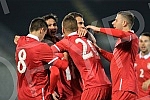 Play-off for Final Tournament, First leg for UEFA European Under-21 Championship between Serbia and Norway held on stadium of FK Partizan.Prva utakmica baraza za UEFA Prvenstvo evrope za igrace do 21 godine odigrana na stadionu Partizana izmedju Srb