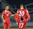 Play-off for Final Tournament, First leg for UEFA European Under-21 Championship between Serbia and Norway held on stadium of FK Partizan.Prva utakmica baraza za UEFA Prvenstvo evrope za igrace do 21 godine odigrana na stadionu Partizana izmedju Srb