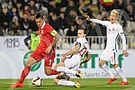 Play-off for Final Tournament, First leg for UEFA European Under-21 Championship between Serbia and Norway held on stadium of FK Partizan.Prva utakmica baraza za UEFA Prvenstvo evrope za igrace do 21 godine odigrana na stadionu Partizana izmedju Srb