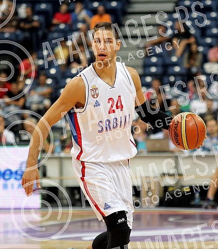  Finalna utakmica izmedju Srbije i Turske (Serbia vs Turkey) na Acibadem Trofej Beograda u kosarci u Kombank areni