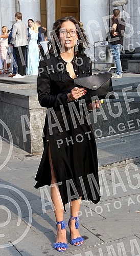 Wedding of familly Karic held in Temple of St Sava.Crkveno vencanje clanova porodice Karic u Hramu Svetog Save.