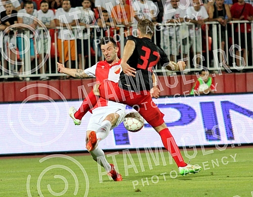 Prva utakmica Drugog kola kvalifikacija za Ligu Evrope (qualification UEFA Europe League) odigrana na stadionu 