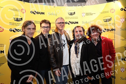 The GODUM 2021 awards ceremony of the Association of Jazz, Pop and Rock Musicians of Serbia was held at the Vuk Cultural Institution.Dodela nagrada GODUM 2021 Udruzenja muzicara dzeza, zabavne i rok muzike Srbije odrzana je u ustanovi kulture Vuk.