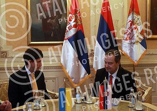 The President of the Assembly of Serbia, Ivica Dacic, held a farewell meeting with the Ambassador of Ukraine to Serbia, Oleksandr Aleksandrovych.Predsednik Skupstine Srbije Ivica Dacic odrzao je oprostajni sastanak sa ambasadorom Ukrajine u Srbiji 
