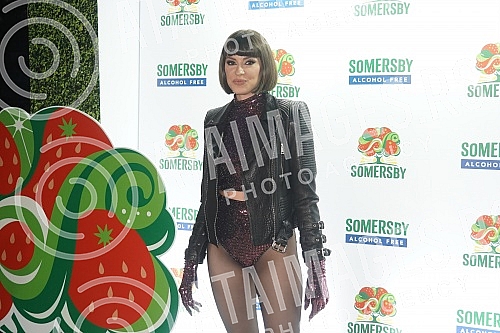 Somersby presented a new product on the Move raft - a non-alcoholic drink with strawberry and lime flavors.Somersby je na splavu Move predstavio novi proizvod - bezalkoholni napitak sa ukusom jagode i limete.