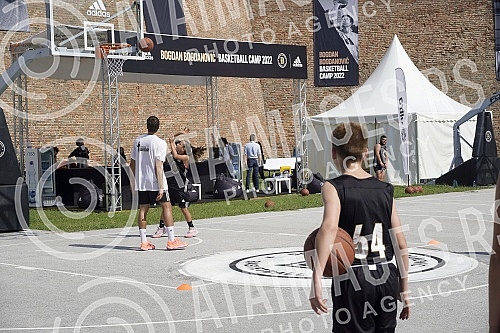 The sixth basketball camp of Bogdan Bogdanovic under the slogan 